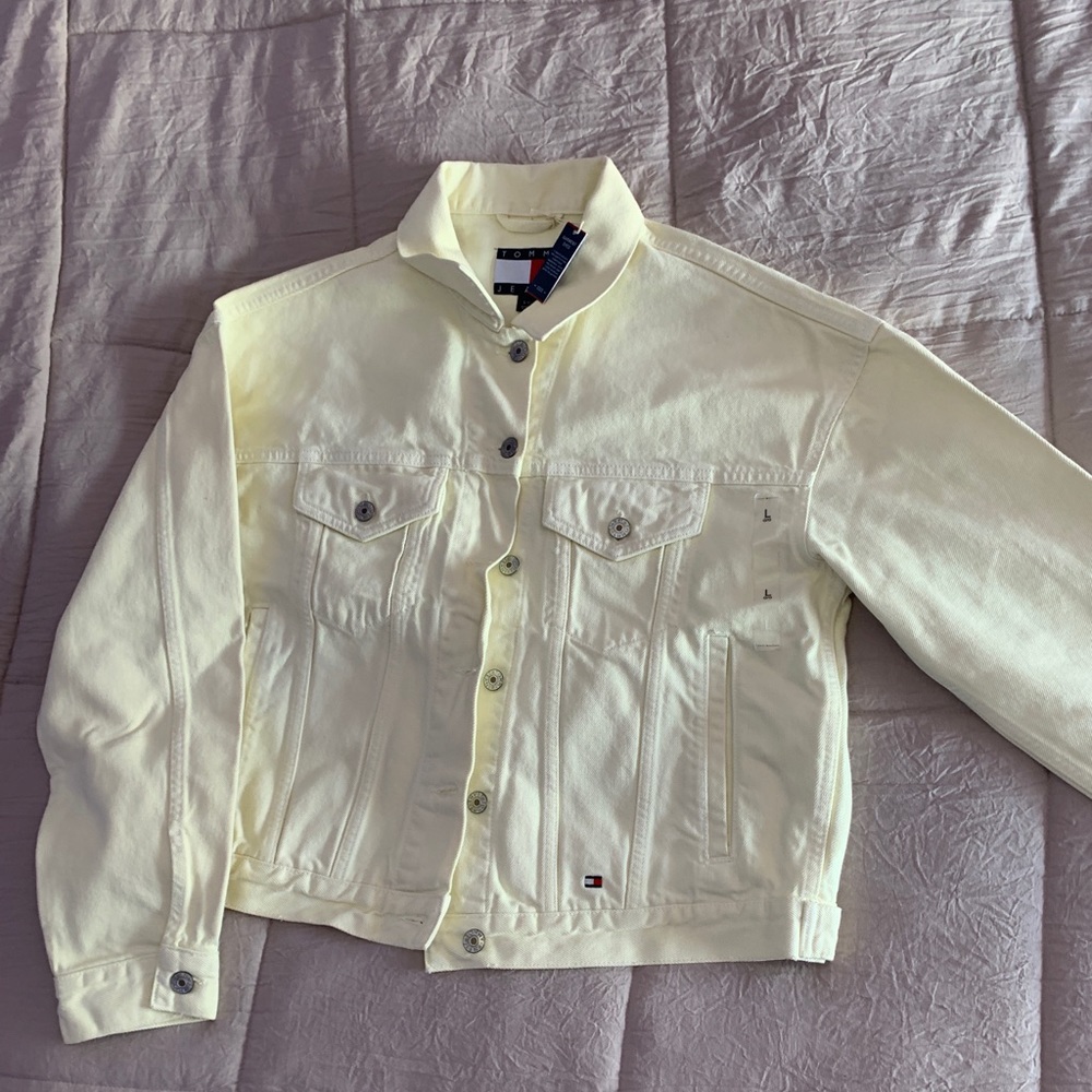 Tommy Hilfiger Cropped Jean Jacket